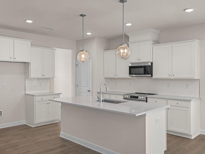 Furnished interior view inside a new home in Wellers Knoll, Lillington (Image 3).