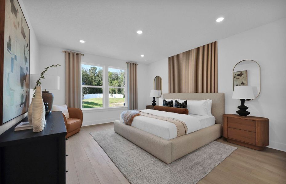 Representative furnished interior of a home built from the Mystique by Pulte Homes in Lakeview Estates, Palm Coast (Image 17).