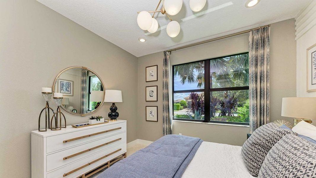 Secondary Bedroom - Model shown is without Bonus Room