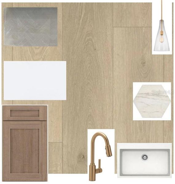 Sample of building materials used in homes in Waterset Tradition Series, Apollo Beach (Image 3). Sample of building materials used in homes in Waterset Tradition Series, Apollo Beach (Image 3).