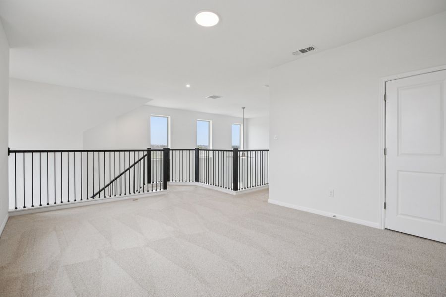 Spacious, unfurnished interior of a new home in Crosswinds, Kyle (Image 21). Spacious, unfurnished interior of a new home in Crosswinds, Kyle (Image 21).