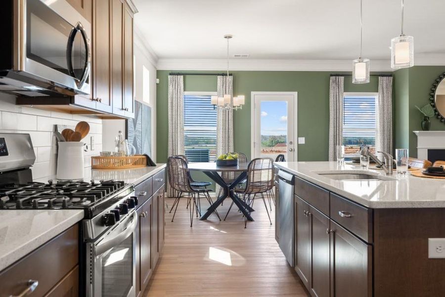 Furnished interior view inside a new home in Jones Ridge, Dallas (Image 15). Furnished interior view inside a new home in Jones Ridge, Dallas (Image 15).