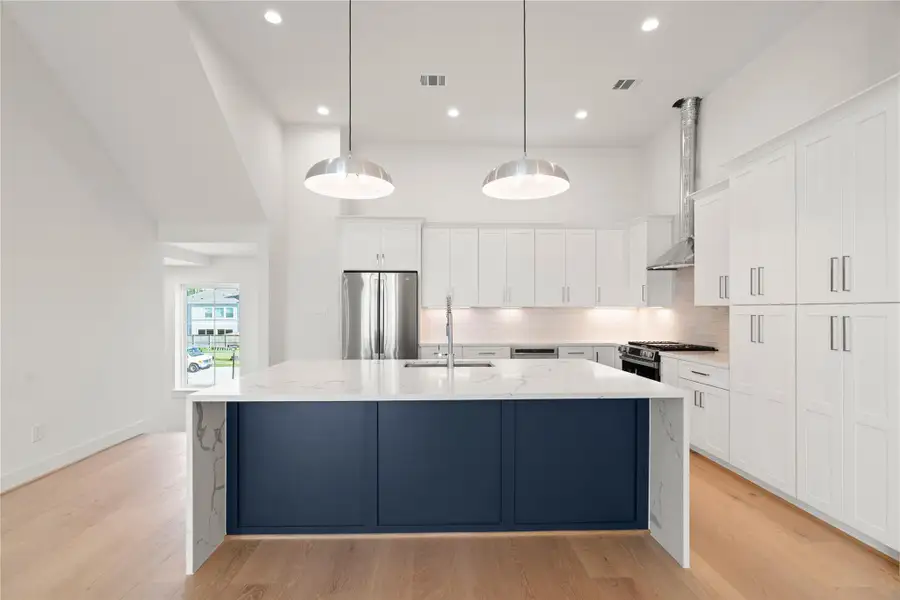 Furnished interior view inside a new home in , Houston (Image 3).