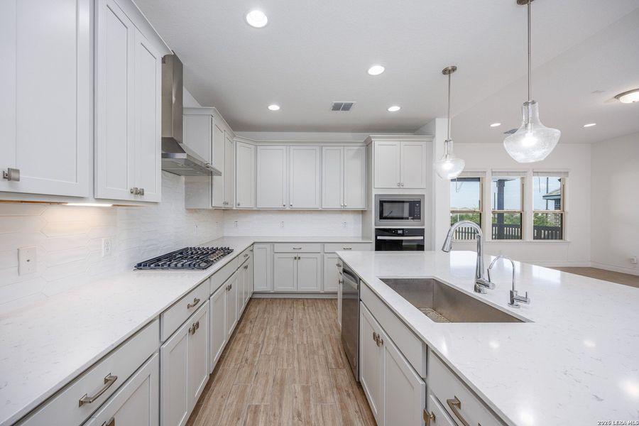 Furnished interior view inside a new home in Bison Ridge, San Antonio (Image 9).