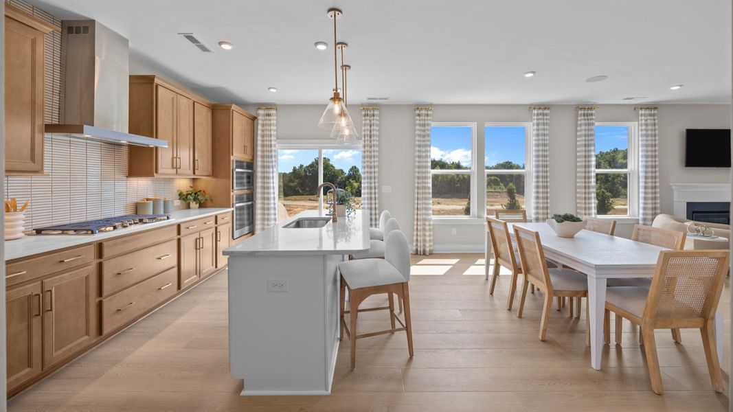 The Jordan Plan by DRB Homes in Farms at Bellingham, Mooresville, NC - Kitchen The Jordan Plan by DRB Homes in Farms at Bellingham, Mooresville, NC - Kitchen