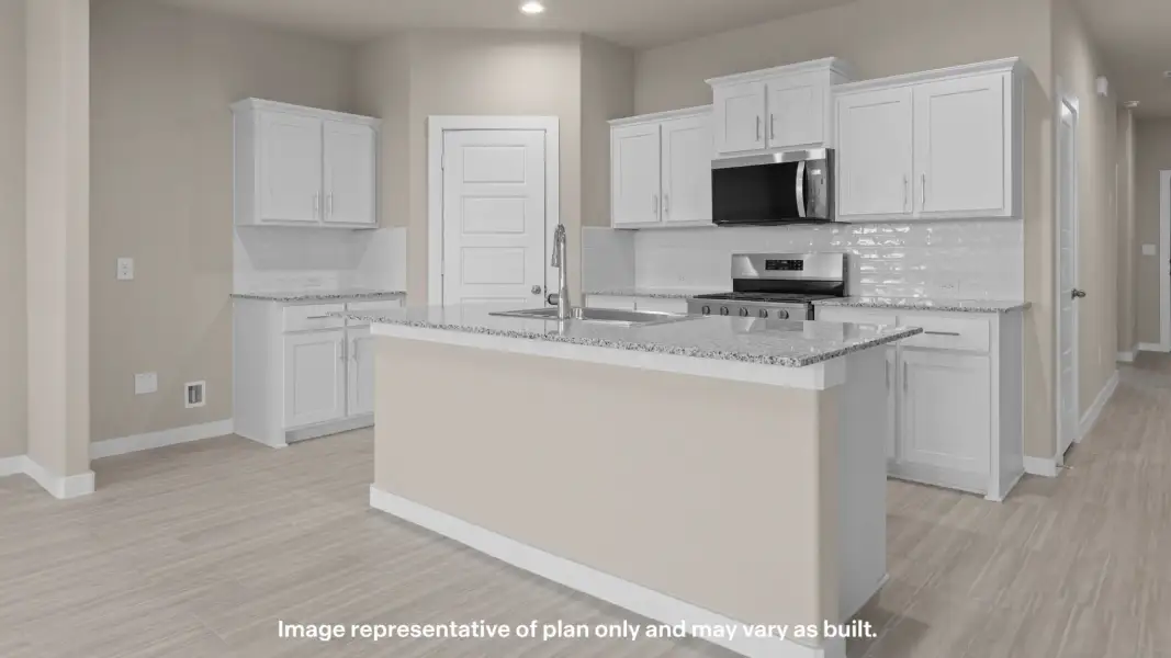 Furnished interior view inside a new home in Homestead at Parks Bell Ranch, Odessa (Image 7).