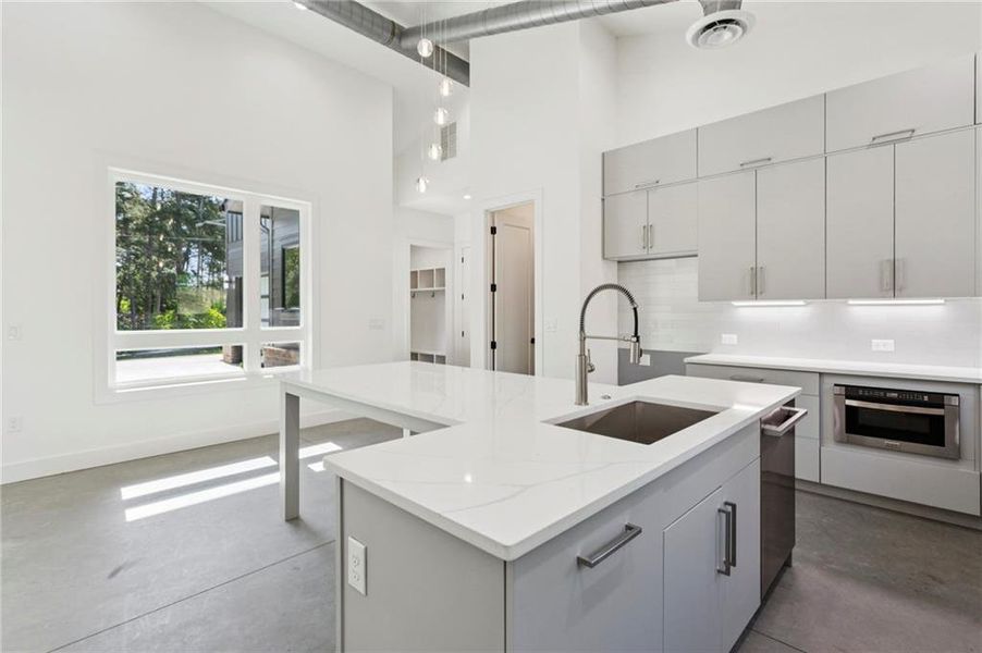 Furnished interior view inside a new home in , Marietta (Image 10).