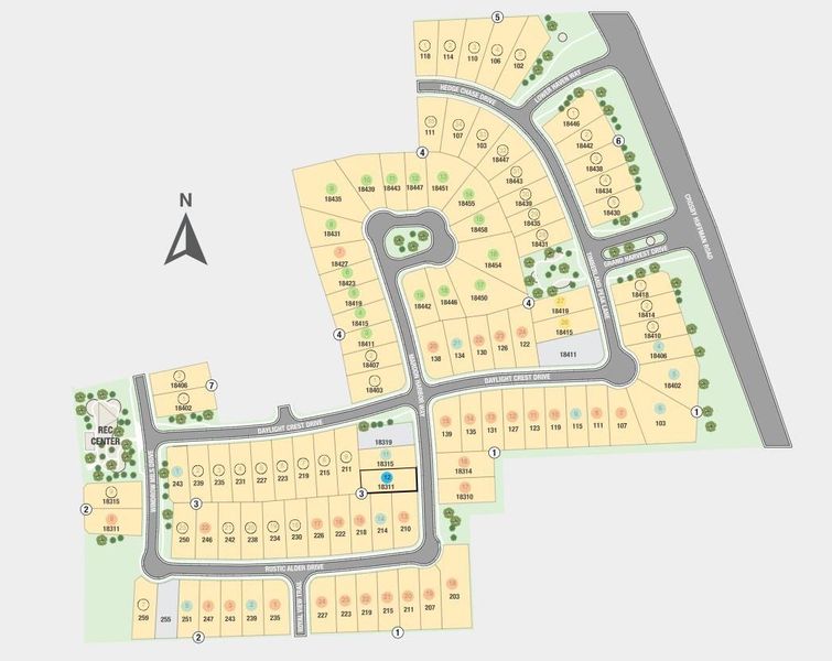 18311 Maroon Harbor Way Sitemap