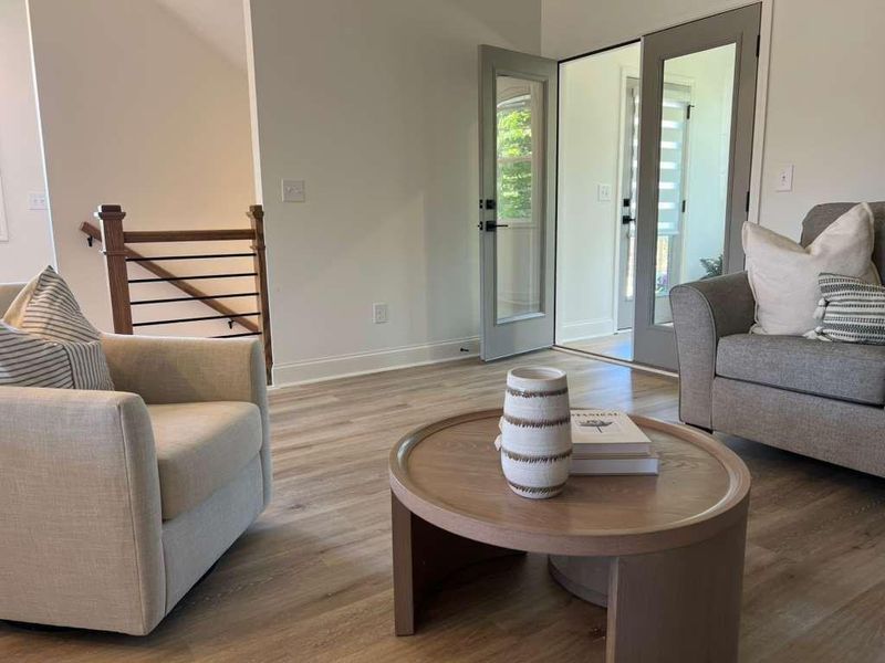Furnished interior view inside a new home in , Cumming (Image 7).