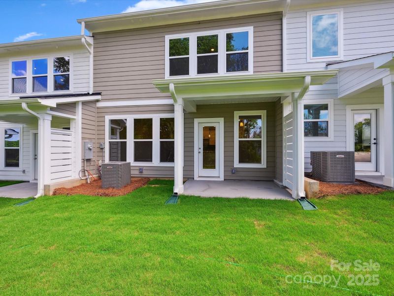 Front exterior of a new home in Westview Towns, Waxhaw, NC, highlighting curb appeal (Image 20).