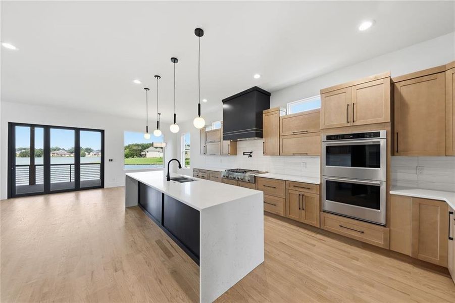 Furnished interior view inside a new home in , Hampton (Image 4).