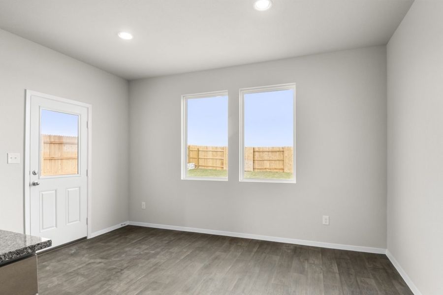Representative unfurnished interior of a home built from the Azalea 1782 by Brohn Homes in Azalea, Pattison (Image 14).