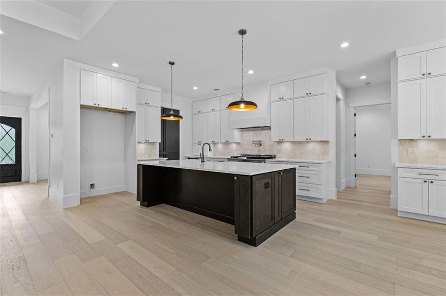 Furnished interior view inside a new home in , Dacula (Image 32).