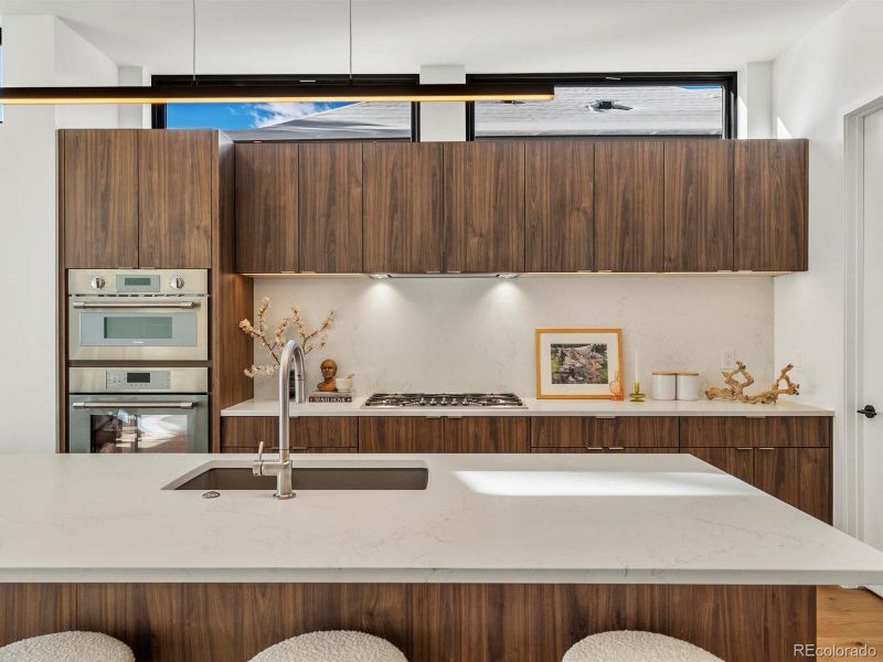 Furnished interior view inside a new home in , Denver (Image 10).