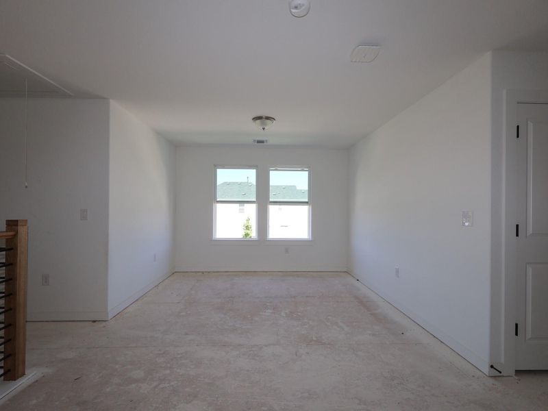 In-progress construction of a new home in Barksdale, Leander, TX (Image 21).