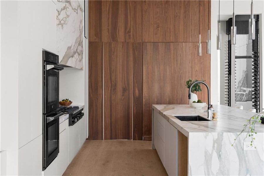 Furnished interior view inside a new home in , Atlanta (Image 36).