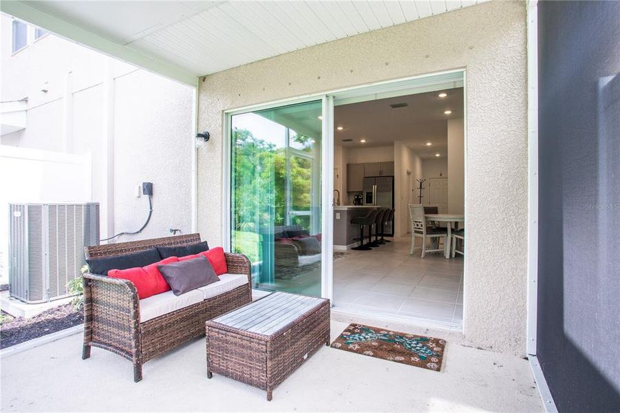Exterior details and patio area of a home in , Sarasota (Image 31).