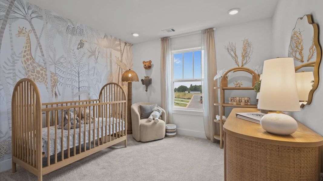Secondary Bedroom of The Cameron Design by DRB Homes
