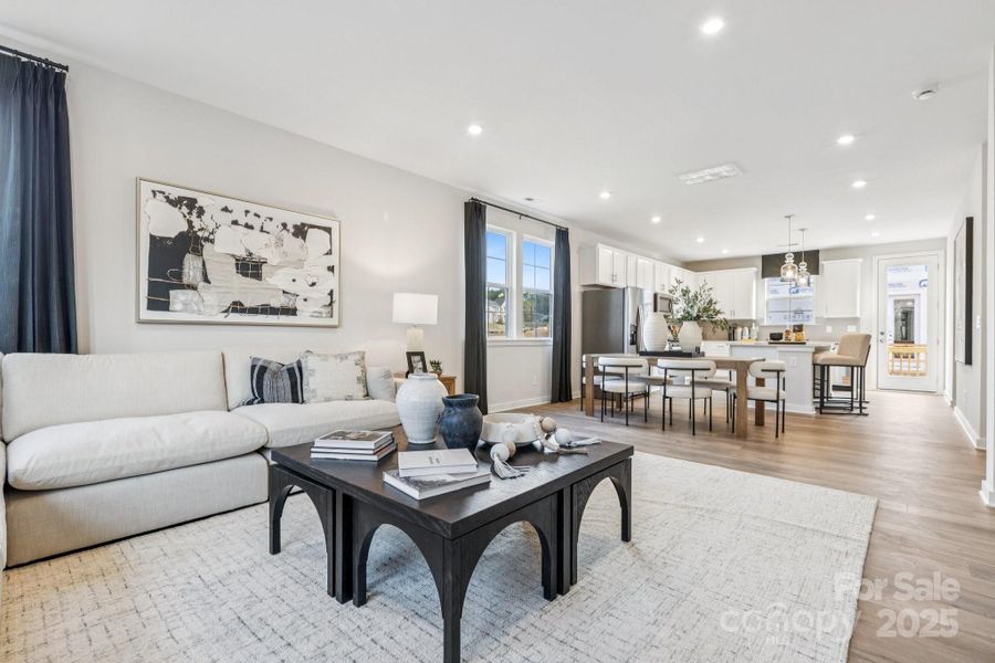 Furnished interior view inside a new home in , Huntersville (Image 7).