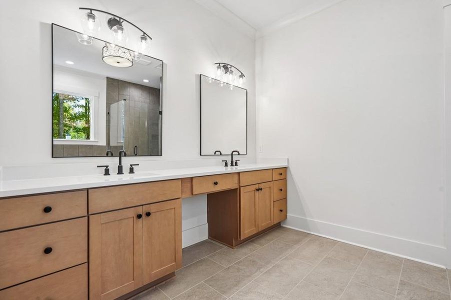 Furnished interior view inside a new home in , Cumming (Image 16).