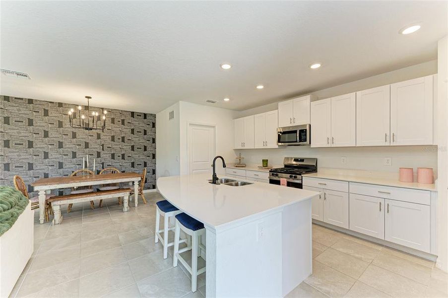 Furnished interior view inside a new home in , Sarasota (Image 37).