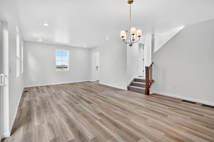 Spacious, unfurnished interior of a new home in Farmlore, Brighton (Image 7). Spacious, unfurnished interior of a new home in Farmlore, Brighton (Image 7).