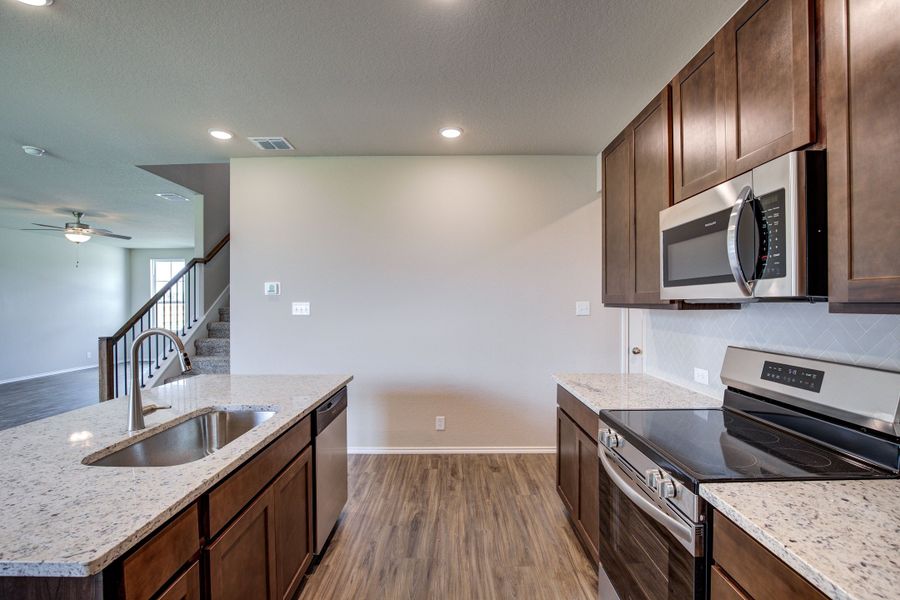 Representative furnished interior of a home built from the The Murray F by Davidson Homes LLC in Hickory Ridge, Elmendorf (Image 8).