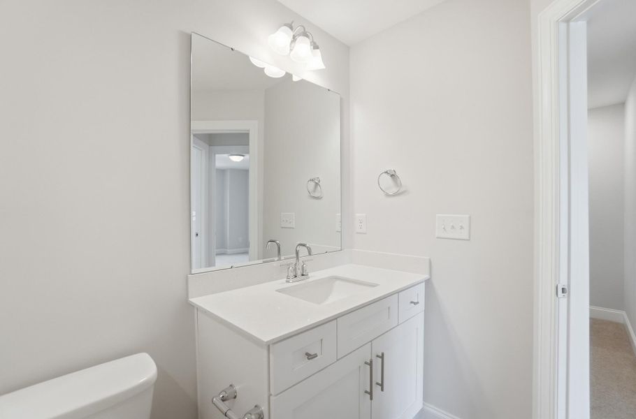 Furnished interior view inside a new home in Harrisburg Village Townhomes, Harrisburg (Image 18).