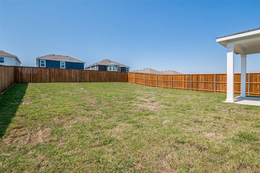Front exterior of a new home in Cottonwood Creek, Seagoville, TX, highlighting curb appeal (Image 15).