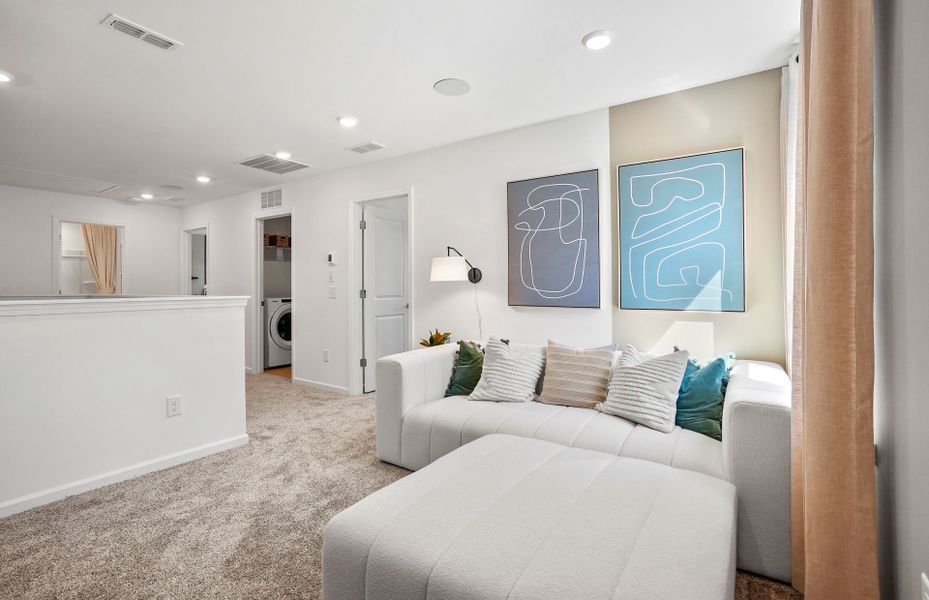 Furnished interior view inside a new home in Riverstone, Monroe (Image 28).