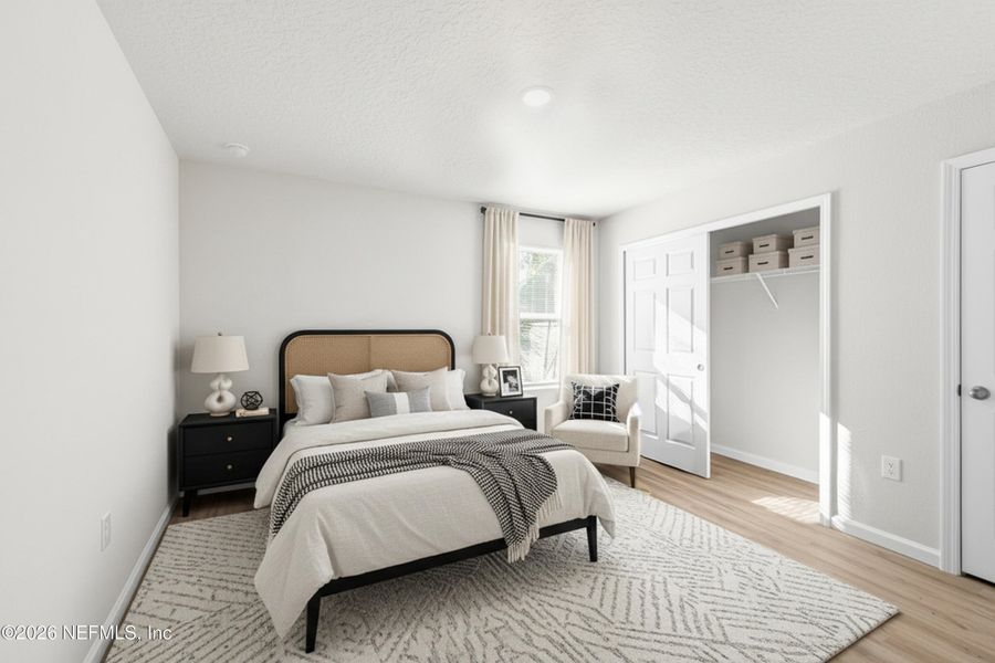 Furnished interior view inside a new home in , Jacksonville (Image 10).