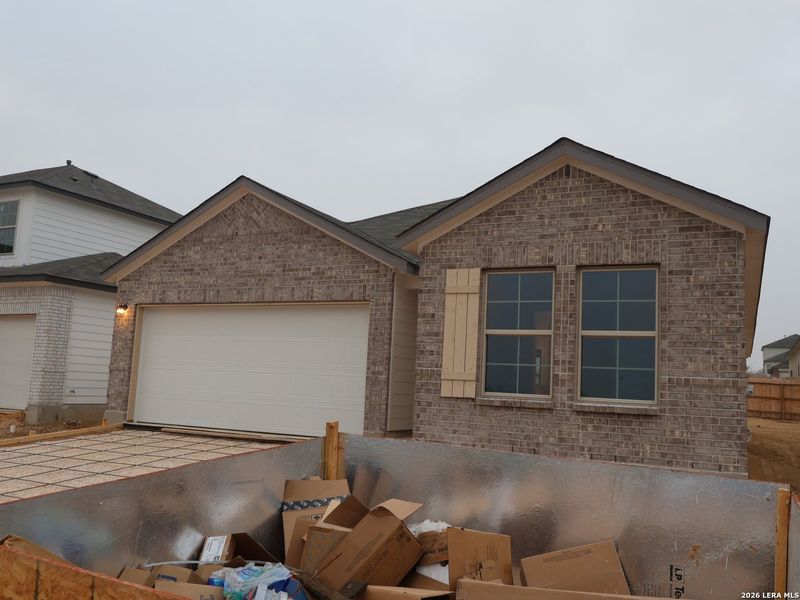 In-progress construction of a new home in Mesquite Ridge, San Antonio, TX (Image 23). In-progress construction of a new home in Mesquite Ridge, San Antonio, TX (Image 23).