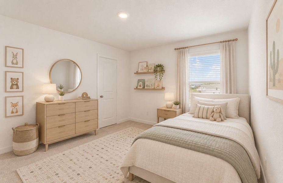 Representative furnished interior of a home built from the Gustine by Centex in Sonterra, Jarrell (Image 11).