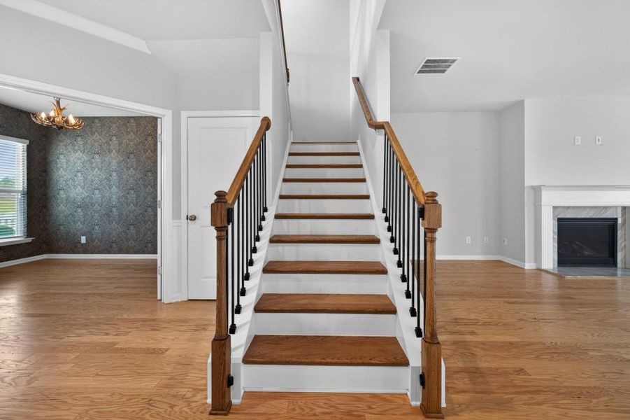 Spacious, unfurnished interior of a new home in Reunion, Flowery Branch (Image 49).