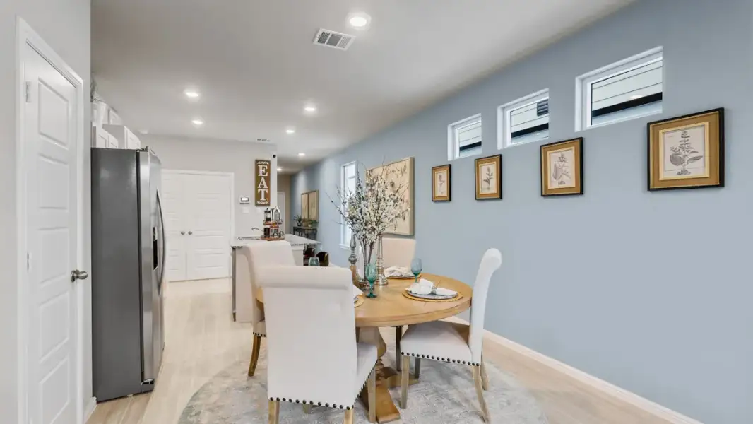 Furnished interior view inside a new home in Orchard Village, Fort Worth (Image 16).