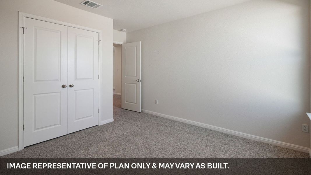 Representative unfurnished interior of a home built from the The Quincy by D.R. Horton in Thunder Rock, Marble Falls (Image 32).