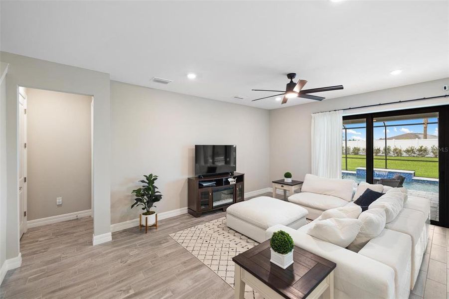 Furnished interior view inside a new home in , North Port (Image 27).