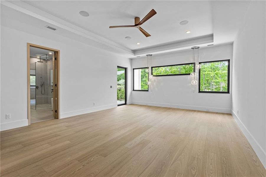 Spacious, unfurnished interior of a new home in , Sugar Hill (Image 76).