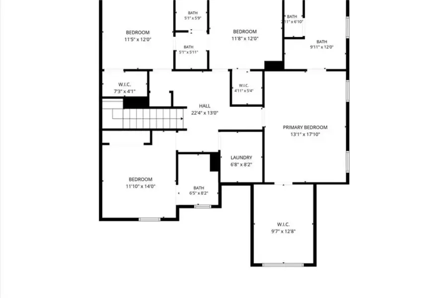 2D floor plan layout of this home in , Austell, GA (Image 5). 2D floor plan layout of this home in , Austell, GA (Image 5).