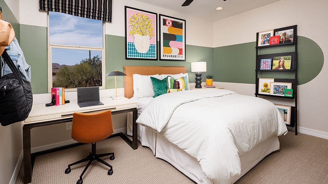 Furnished interior view inside a new home in Ladera Trails, Queen Creek (Image 15).