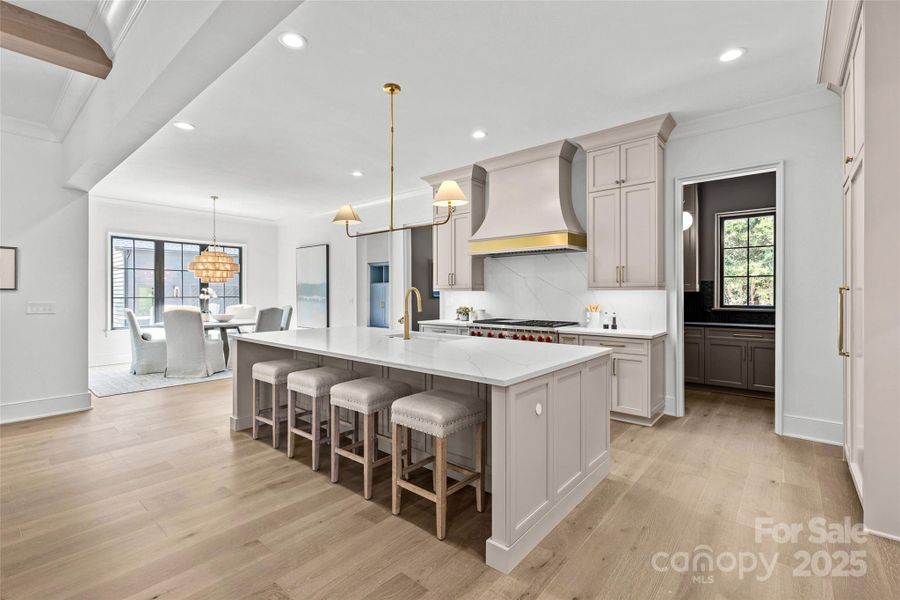 Furnished interior view inside a new home in Stratford Chase, Charlotte (Image 30).