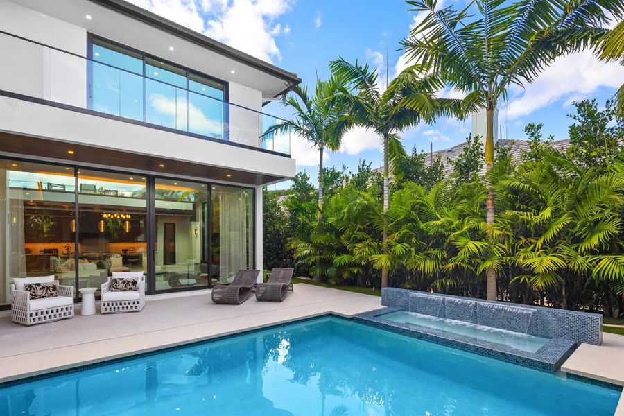 Exterior details and patio area of a home in , Boca Raton (Image 3). Exterior details and patio area of a home in , Boca Raton (Image 3).