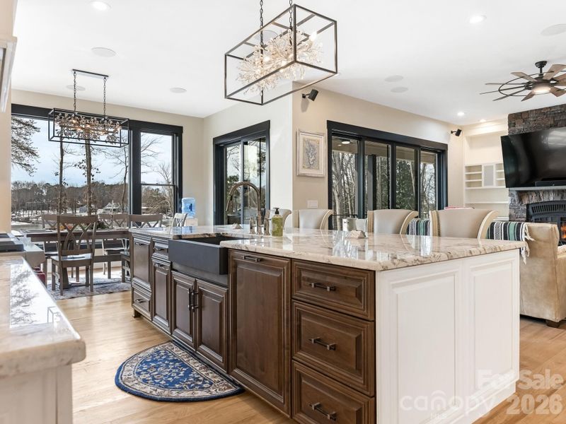 Furnished interior view inside a new home in , Mooresville (Image 11).