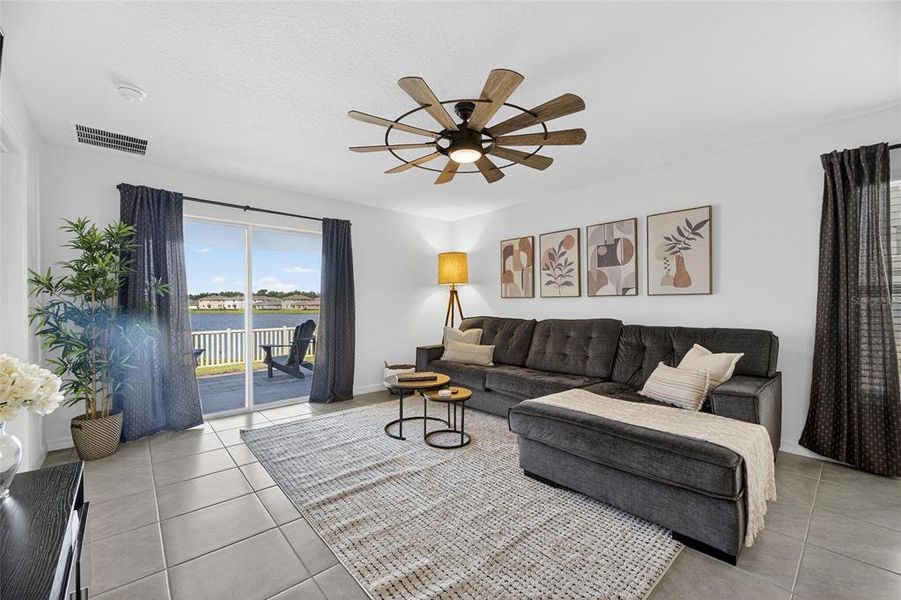 Furnished interior view inside a new home in Berry Bay, Wimauma (Image 16).