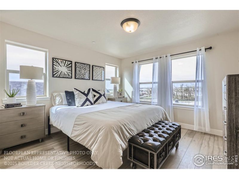 Furnished interior view inside a new home in Baseline, Broomfield (Image 28).