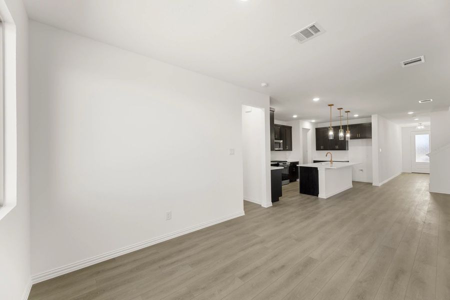 Open Kitchen-Dining Room
