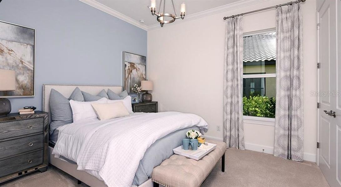 Furnished interior view inside a new home in Esplanade at Azario Lakewood Ranch, Lakewood Ranch (Image 14).