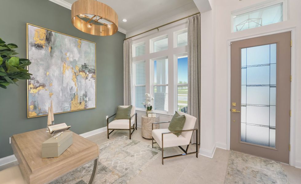 Furnished interior view inside a new home in Oakmont, Gainesville (Image 26).