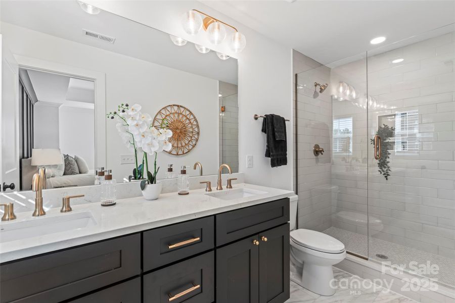 Furnished interior view inside a new home in , Fort Mill (Image 27).