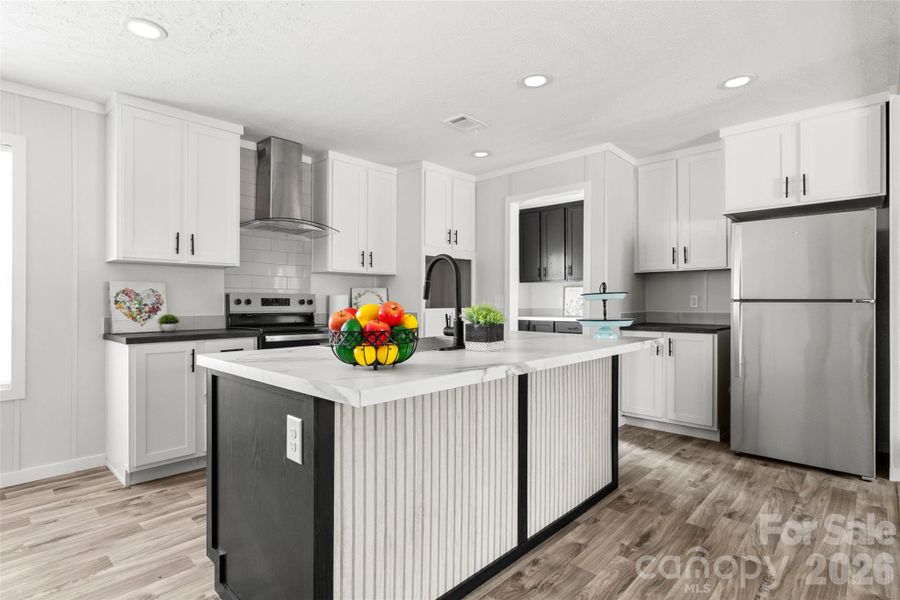 Furnished interior view inside a new home in , Jefferson (Image 7).